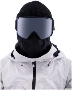 Anon M4 Cylindrical Goggles + Bonus Lens + MFI Face Mask Smoke (Lens: Perceive Sunny Onyx) -Combinaisons de ski Webstore anon m4 cylindrical goggles bonus lens mfi face mask smoke lens perceive sunny onyx 2
