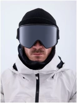 Anon M4 Cylindrical Goggles + Bonus Lens + MFI Face Mask Smoke (Lens: Perceive Sunny Onyx) -Combinaisons de ski Webstore anon m4 cylindrical goggles bonus lens mfi face mask smoke lens perceive sunny onyx 4