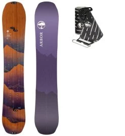 Arbor Swoon Camber Splitboard 21/22 + Skins