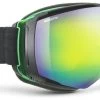 Julbo Aerospace Black-Green (L: Reactiv Glare Contrast 2-3) -Combinaisons de ski Webstore julbo aerospace black green lens reactiv glare contrast 2 3 0