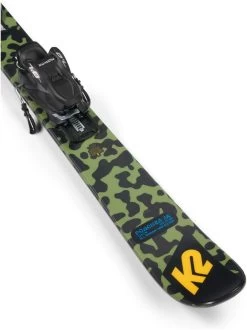 K2 Poacher Jr -Combinaisons de ski Webstore k2 poacher jr black green 109 black green 3