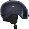 Salomon Icon LT Visor Photo Sigma -Combinaisons de ski Webstore salomon icon lt visor photo sigma wisteria navy s 53 56 cm wisteria navy 0
