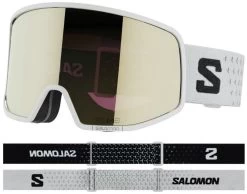 Salomon LO FI Sigma White (Lens: Sigma Black Gold) -Combinaisons de ski Webstore salomon lo fi sigma white lens sigma black gold 1
