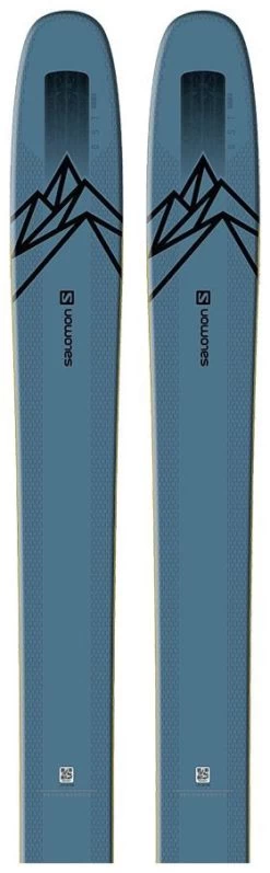 Salomon QST 118 -Combinaisons de ski Webstore salomon qst 118 blue black yellow 2