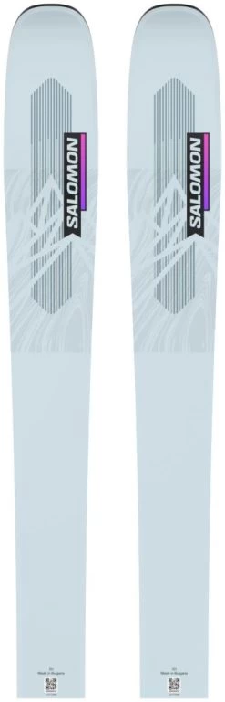 Salomon QST Lux 92 -Combinaisons de ski Webstore salomon qst lux 92 grey dawn neon pink black 146 grey dawn neon pink black 2