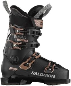 Salomon S/Pro Alpha 90 Women -Combinaisons de ski Webstore salomon s pro alpha 90 women black pink gold metallic silver 22 22 5 35 36 eur black pink gold metallic silver 0 1
