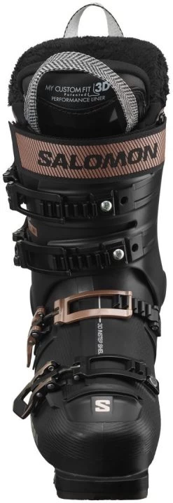 Salomon S/Pro Alpha 90 Women -Combinaisons de ski Webstore salomon s pro alpha 90 women black pink gold metallic silver 22 22 5 35 36 eur black pink gold metallic silver 4