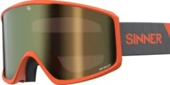 Sinner Sin Valley+ -Combinaisons de ski Webstore sinner sin valley matte orange gold mirror one size matte orange gold mirror 0