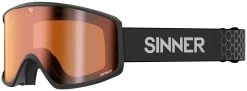 Sinner Sin Valley S Matte Black (Lens: Double Full Orange Mirror) 7 Sinner Sin Valley S Matte Black (Lens: Double Full Orange Mirror) -Combinaisons de ski Webstore sinner sin valley s matte black lens double full orange mirror 1