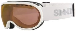 Sinner Vorlage S Matte White (Lens: Gold Mirror Vent)